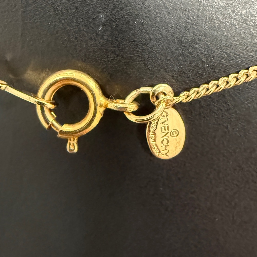 Givenchy Gold Pendant Chain - Picture 4 of 6
